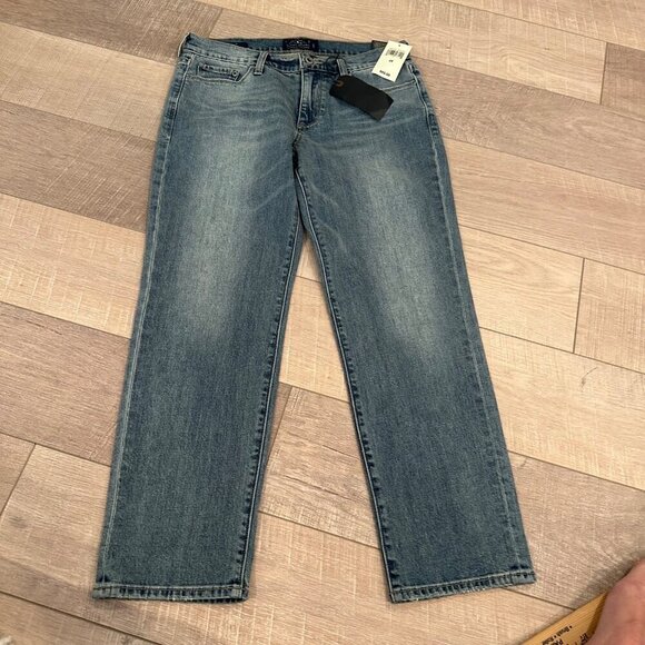 LUCKY BRAND WOMENS SWEET CROP JEANS SIZE 6 (28) NEW - Picture 1 of 10